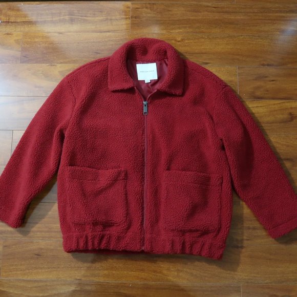 NWOT- AMERICAN EAGLE SHERPA JACKET - Picture 1 of 2